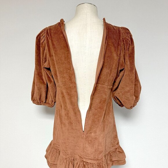 *NEW* byTiMo Corduroy Flounce Dress - Picture 3 of 10